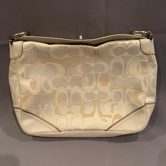 Rare Vintage Coach Optic Signature Print Purse - Picture 2 of 8